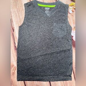 Zone Pro Gray Sleeveless Kids Top